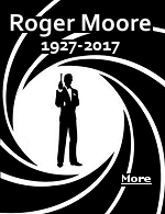 Roger Moore played the British secret agent James Bond in seven feature films between 1973 and 1985.